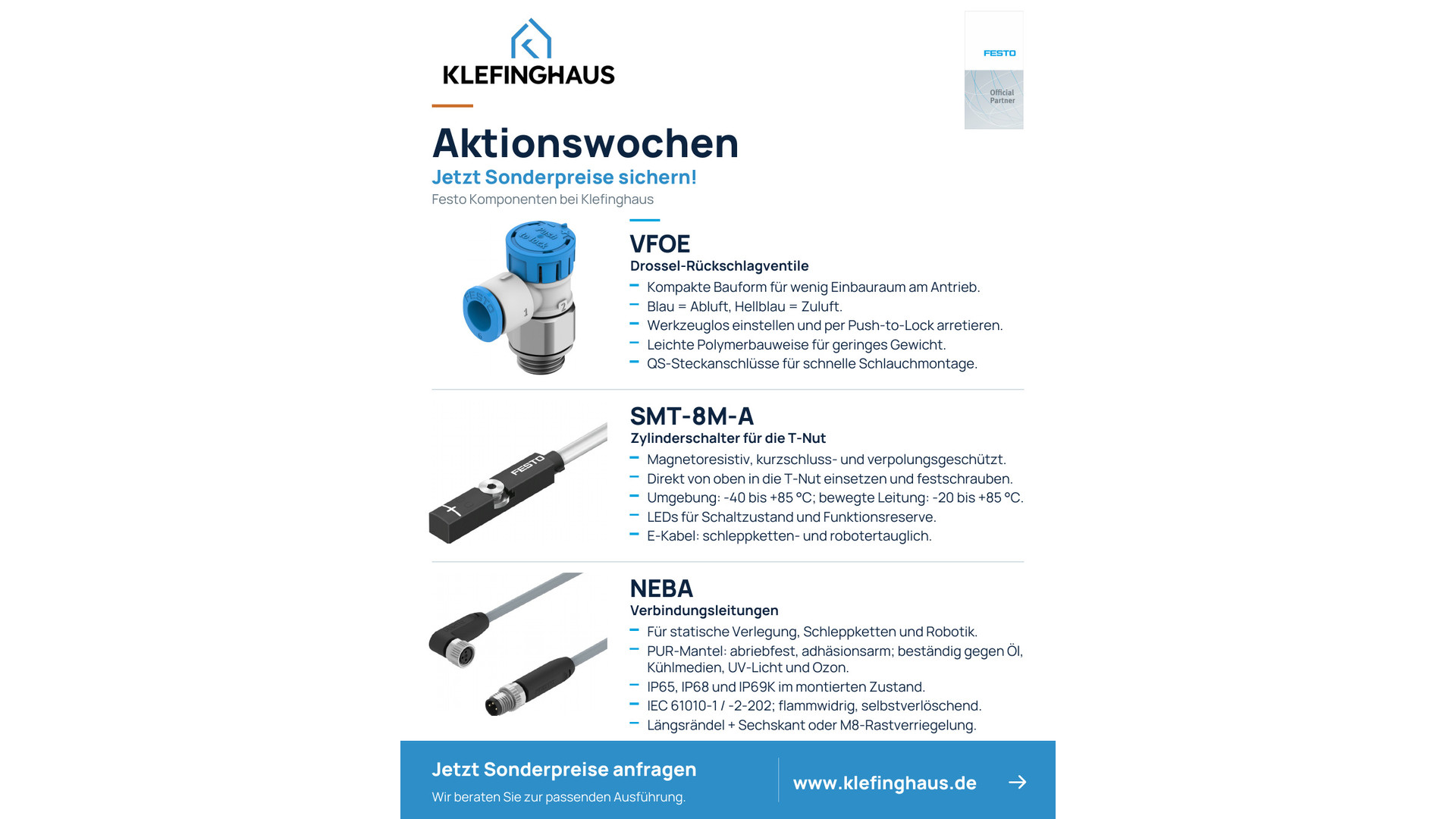 Aktionswochen bei Klefinghaus