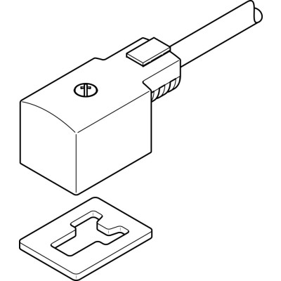 Plug socket with cable KMV