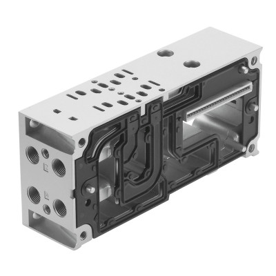 Manifold sub-base according to ISO 15407-2 VABV_S4
