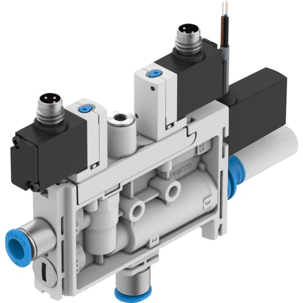 OVEL-10-H-15-PQ-VQ6-UA-C-A-V1PNLK-R8 Vacuum generator
