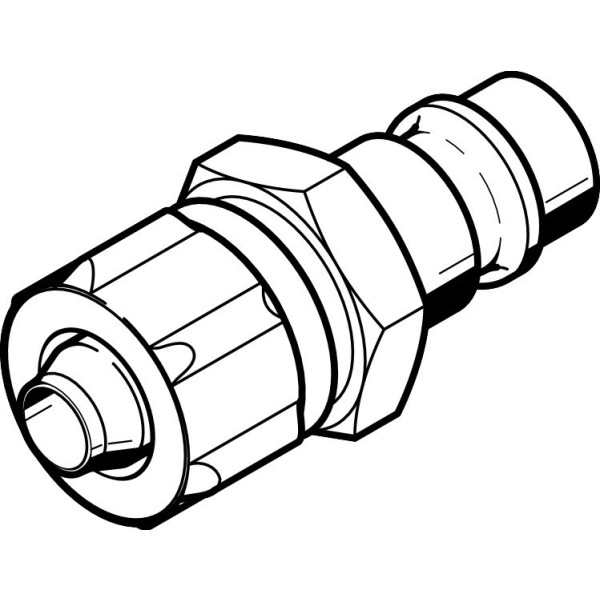 KS4-CK-9 Quick coupling plug