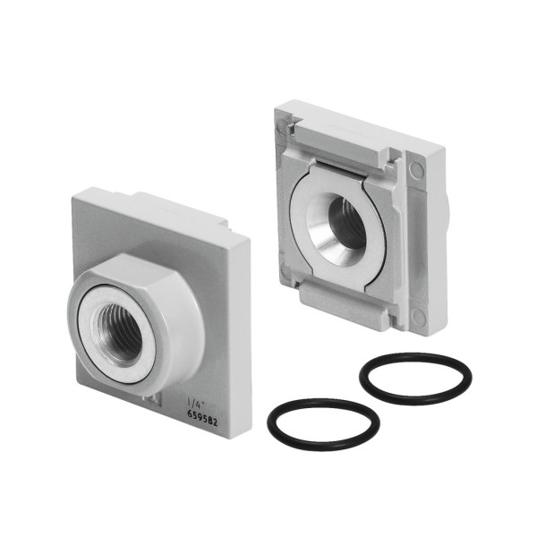 MS4N-AQK Anschlussplatte-SET