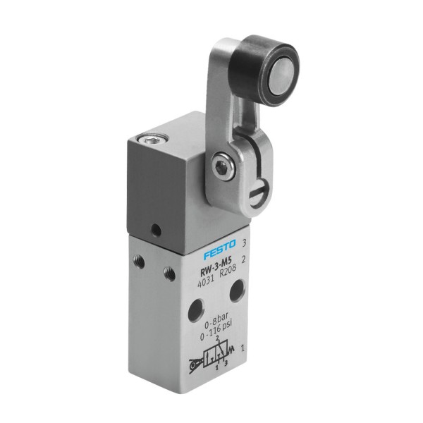 RW-3-M5 Swivel lever valve