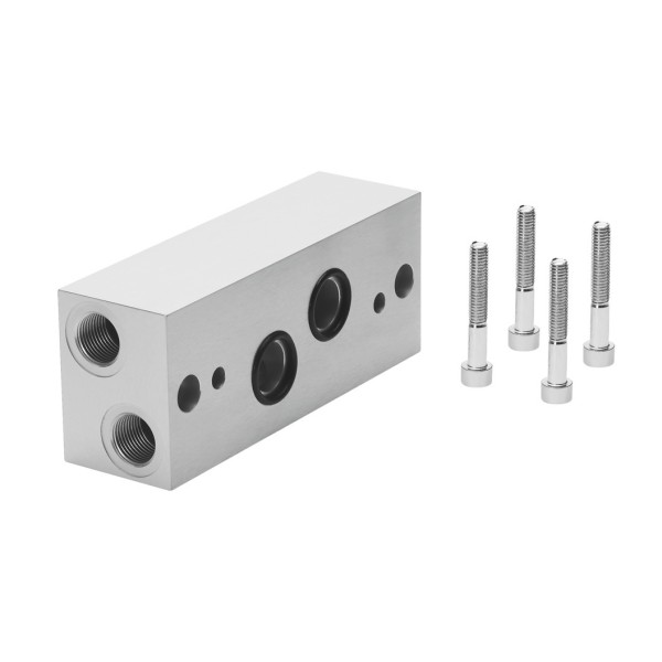 NAW-1/2-3E-ISO Winkelanschlussplatte