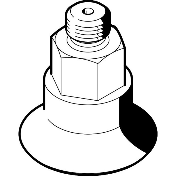 ESS-40-GT-G1/4 Suction cup complete