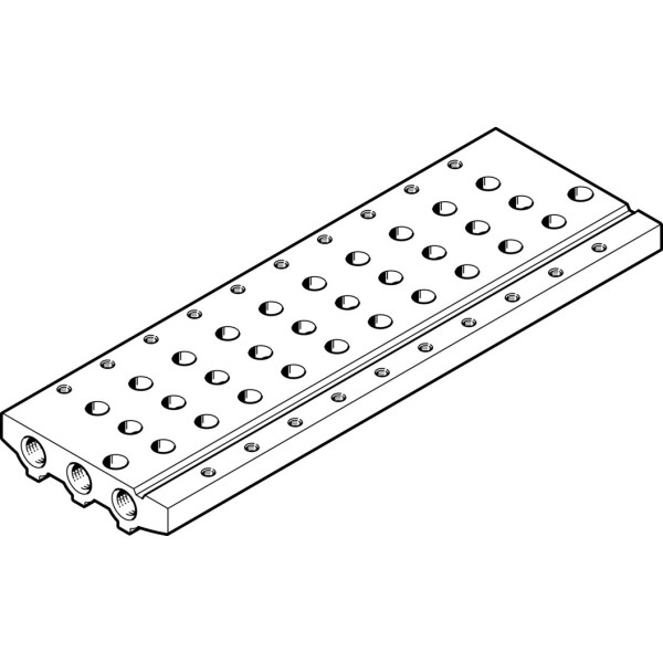 VABM-L1-10AS-M5-10 Manifold rail