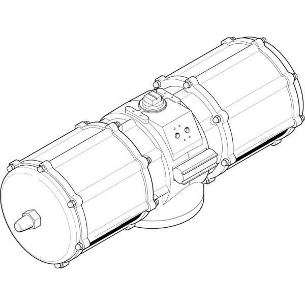DAPS-4000-090-RS4-F25 Schwenkantrieb