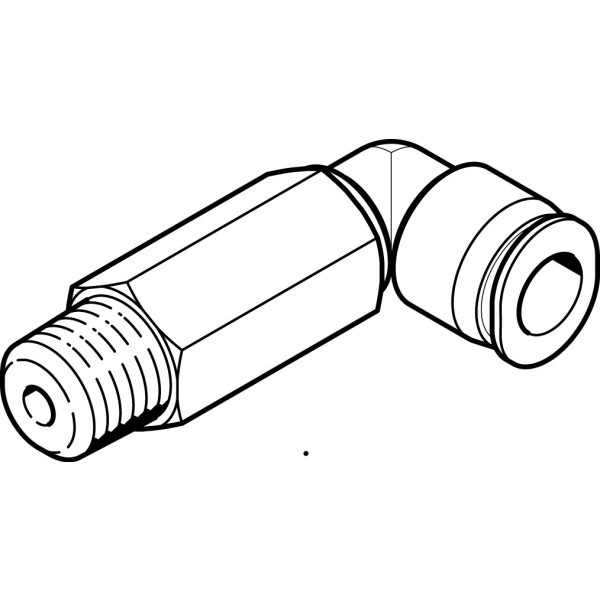 QBMLL-1/8-1/8-U L-Lang-Steckverschraubung