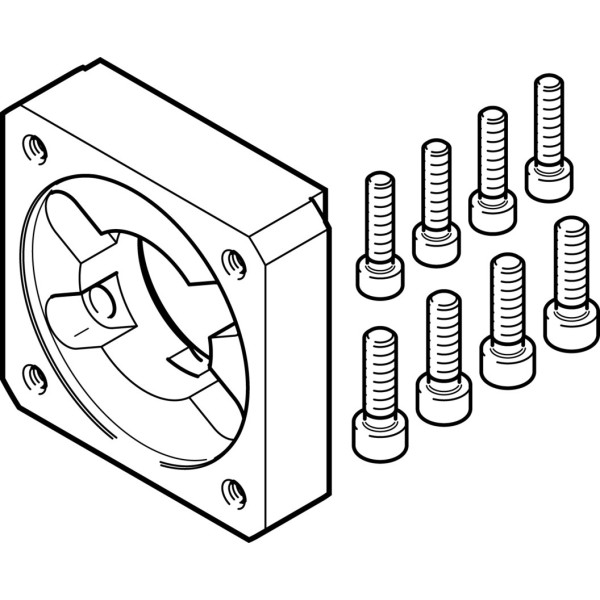 EAMF-A-80A-140A Motor flange
