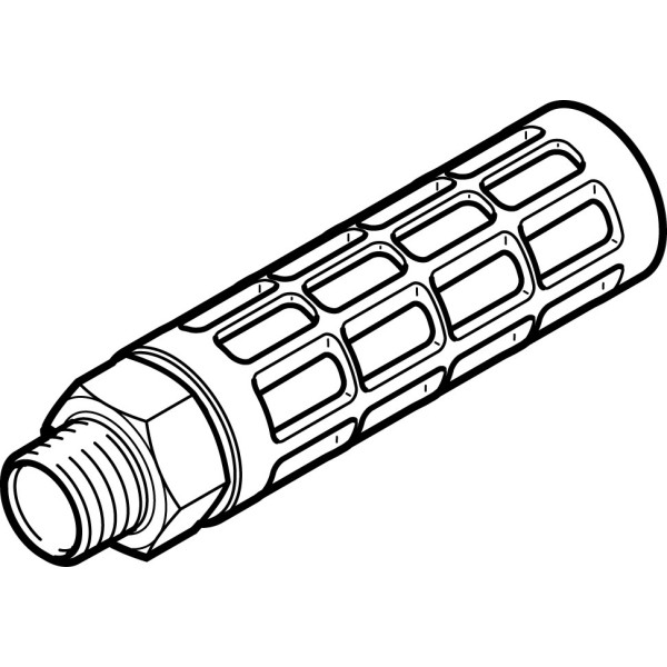 U-1-B-NPT Silencer