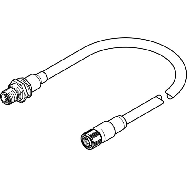 NEBM-M12G12-RS-2.23-N-M12G12H Encoderleitung