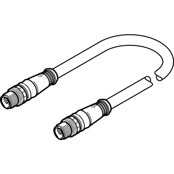 NEBC-F12G8-KH-3-N-S-F12G8 Connecting cable