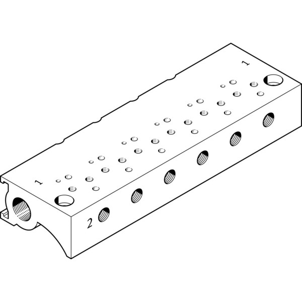 MHA1-P10-2-M3 Manifold