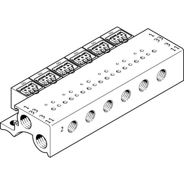 MHA1-PR10-3-M3-PI Manifold