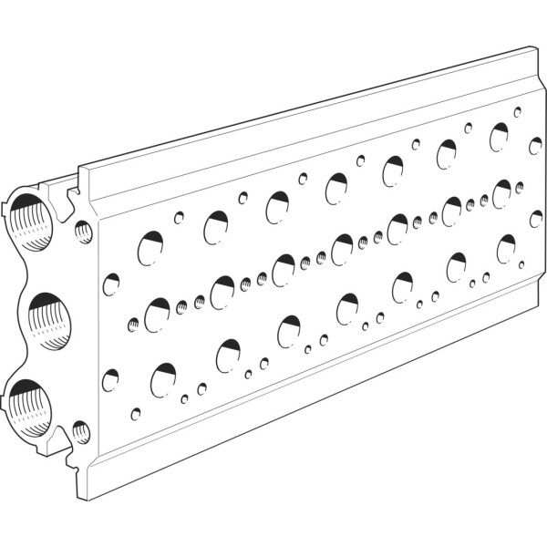 PRS-1/8-7-BB Manifold block