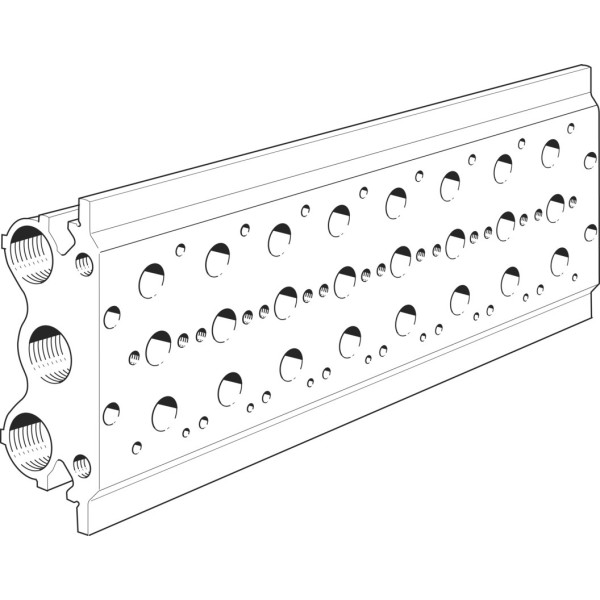 PRS-3/8-8-B Manifold block