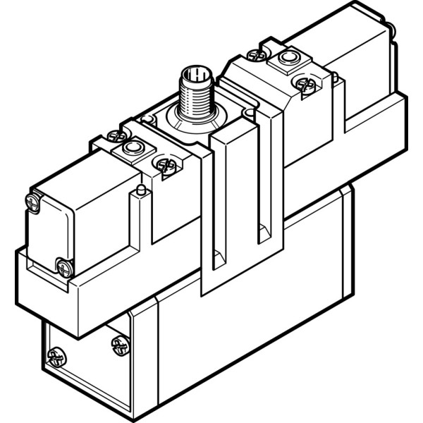 JMEBDH-5/2-D-3-ZSR-C Solenoid valve