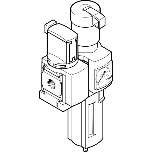 MSB6-1/2:C3:J120-WP Service unit combination