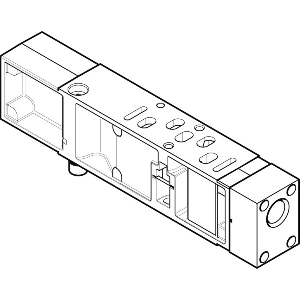 VABF-S4-1-P1A14-N14 Vertical pressure supply plate