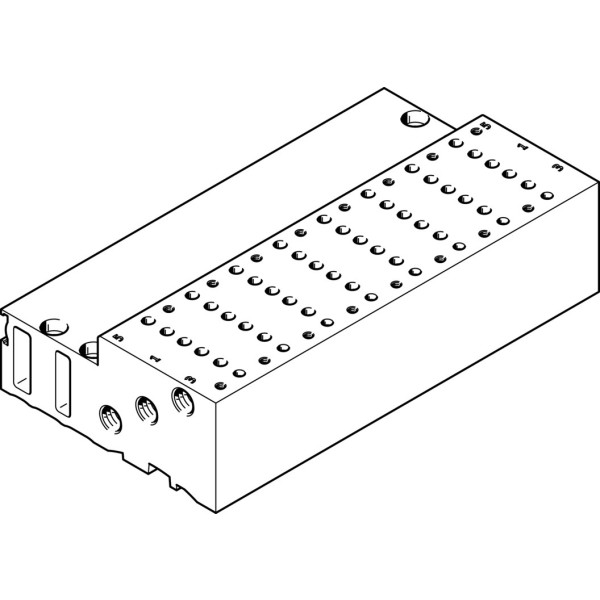 MHP2-PR8-5 Manifold block