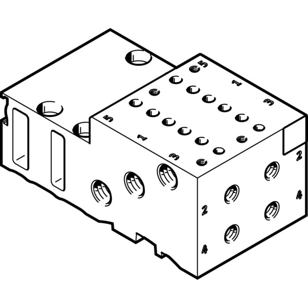 MHA2-PR2-5-M5 Manifold