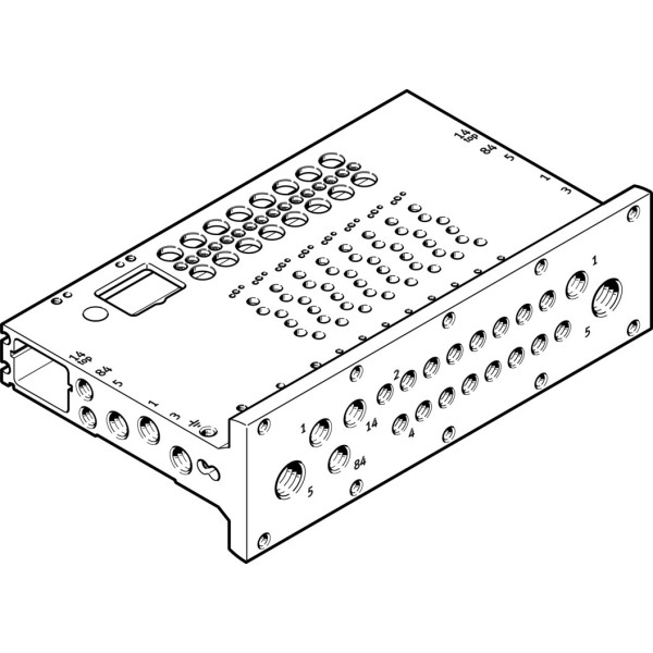 VABM-L1-14HWS2-G14-24-GR Manifold rail