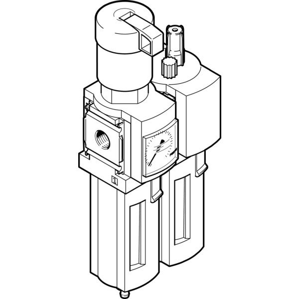 MSB4-1/4-FRC13:J120M1 Service unit combination