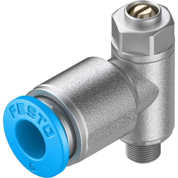 GRLZ-M5-QS-6-D One-way flow control valve