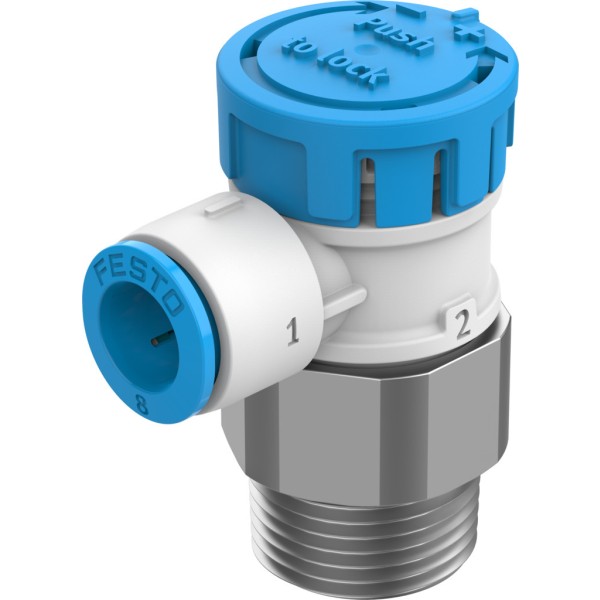 VFOE-LE-T-R38-Q8 One-way flow control valve