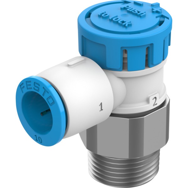 VFOE-LE-T-R38-Q10 One-way flow control valve
