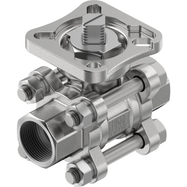 VZBE-3/8-WA-63-T-2-F0304-V15V15 Ball valve