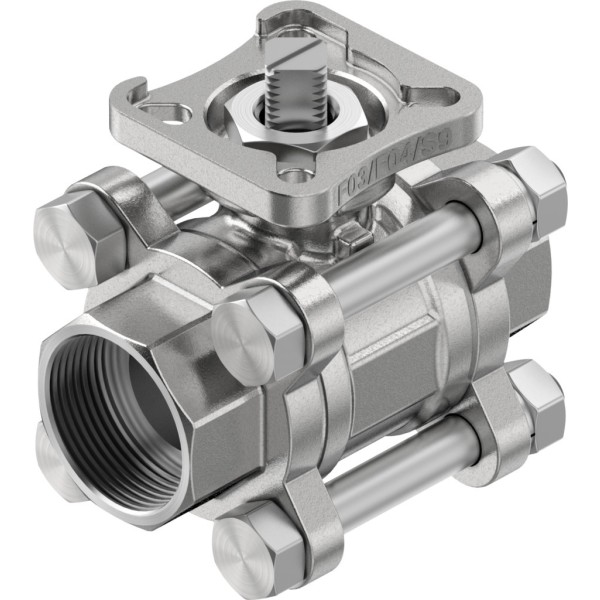 VZBE-3/4-WA-63-T-2-F0304-V15V15 Ball valve
