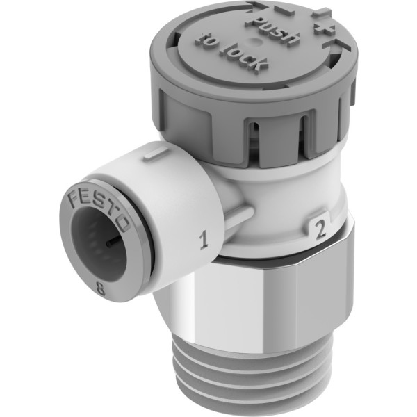 VFOE-LE-T-R38-Q8-F1A One-way flow control valve