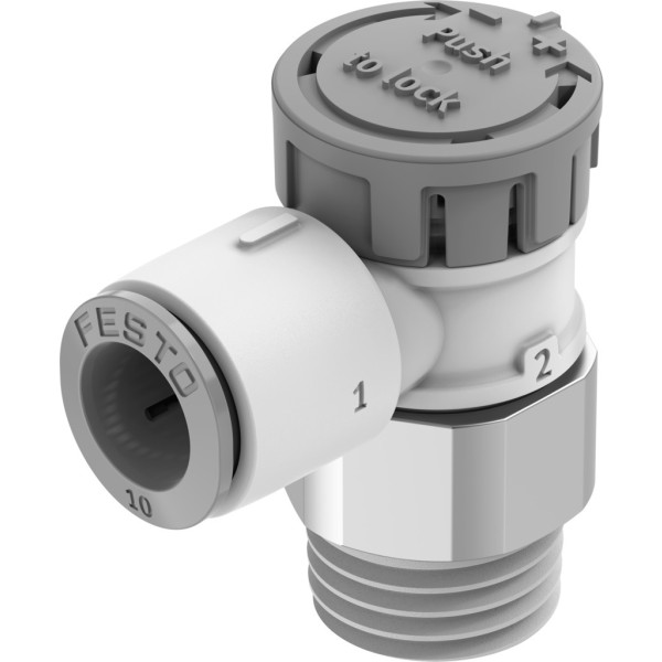 VFOE-LE-T-R38-Q10-F1A One-way flow control valve