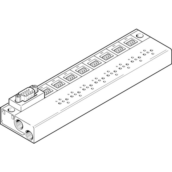MHP1-PR10-3-PI-D25 Manifold block