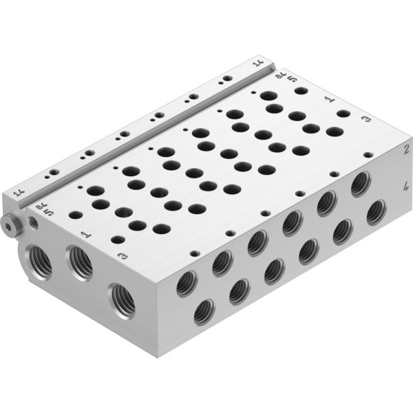 VABM-L1-14W-G14-6 Manifold rail