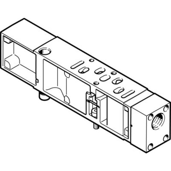 VABF-S4-1-P1A14-N14 Vertikal-Versorgungsplatte