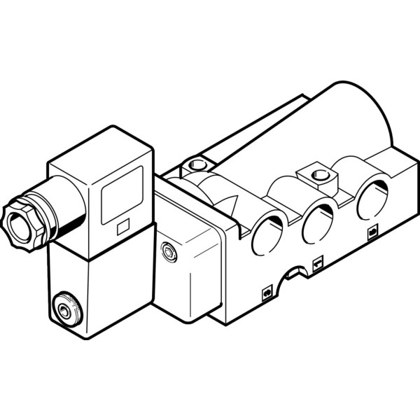 NVF3-MOH-5/2-K..+MSFG-24 Solenoid valve