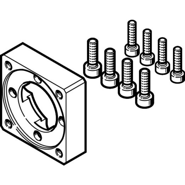 EAMF-A-28D-28M Motor flange