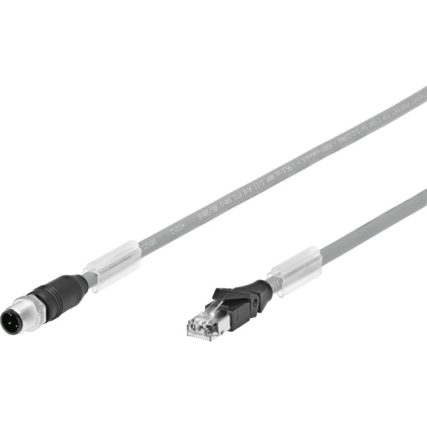 NEBC-D12G4-ES-10-S-R3G4-ET Connecting cable
