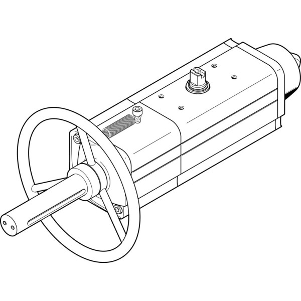 DAPS-0120-090-RS4-F0710-MW Schwenkantrieb