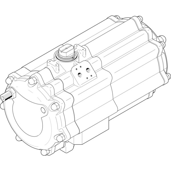 DAPS-2880-090-R-F16-T6 Schwenkantrieb