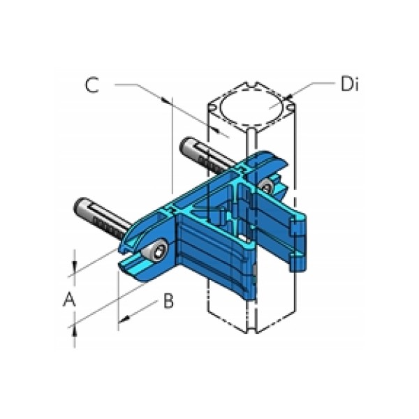 HALTER FÜR GEWINDESTANGE
