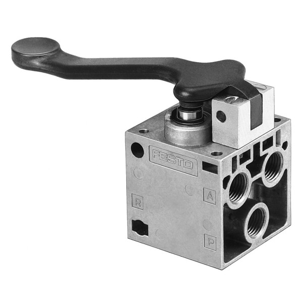 TH-5-1/4-B Finger lever valve