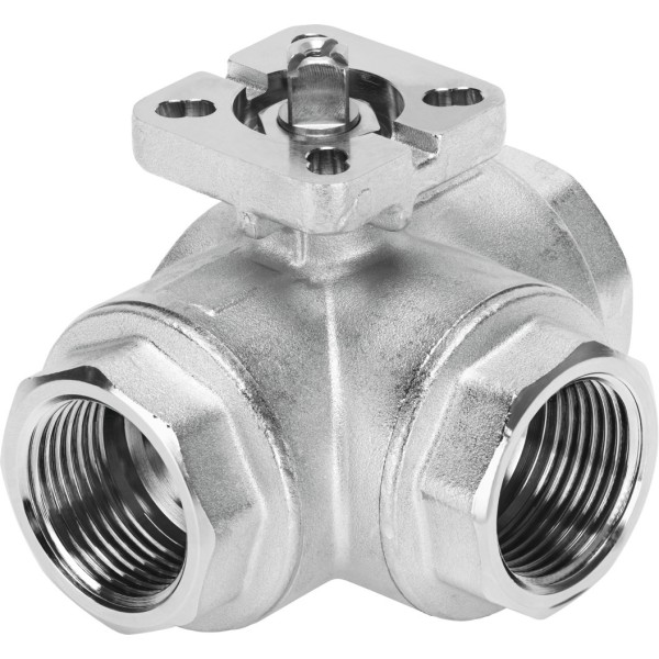 VZBM-1/4-RP-40-F-3L-F03-B2B3 Ball valve