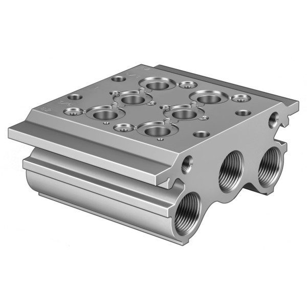 PRS-3/8-2-B Manifold block