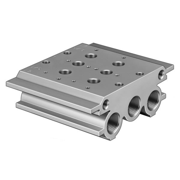 PRS-1/4-2-B Manifold block