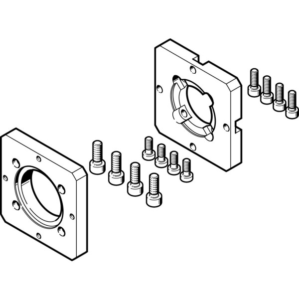 EAMF-A-38A-40G Motor flange