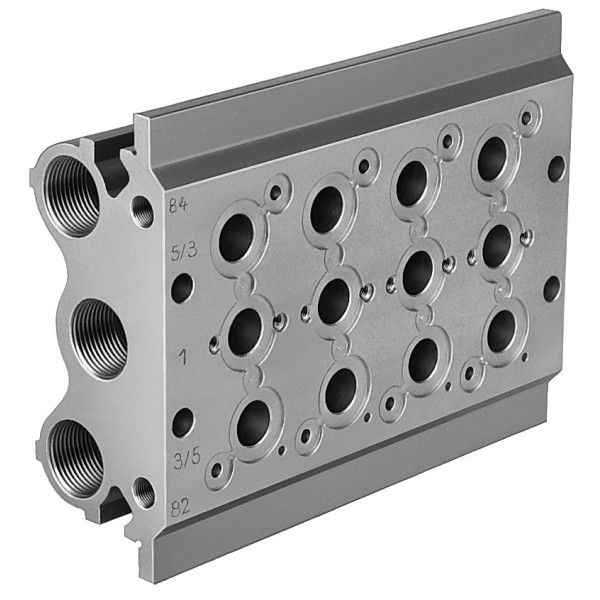 PRS-3/8-4-B Manifold block