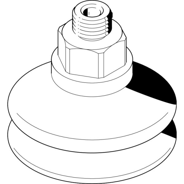 ESS-50-BT-G1/4 Suction cup complete